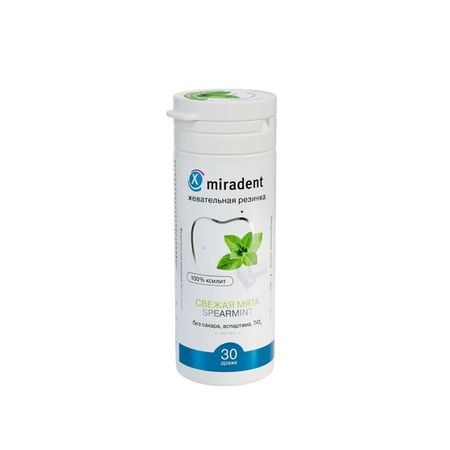 Жевательная резинка miradent Xylitol Мята