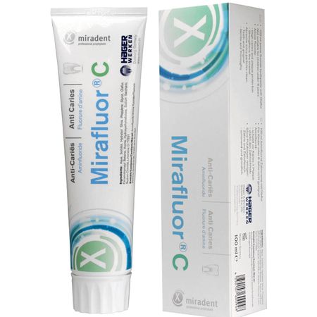 Зубная паста miradent Mirafluor C
