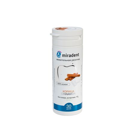 Жевательная резинка miradent Xylitol Корица