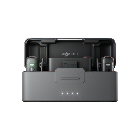 Беспроводной микрофон DJI Mic 2 (2 передатчика, приёмник, зарядный футляр)