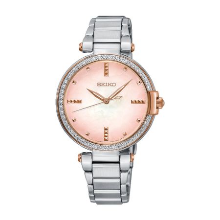 Женские часы SEIKO CS Dress SRZ514P1 с кристаллами