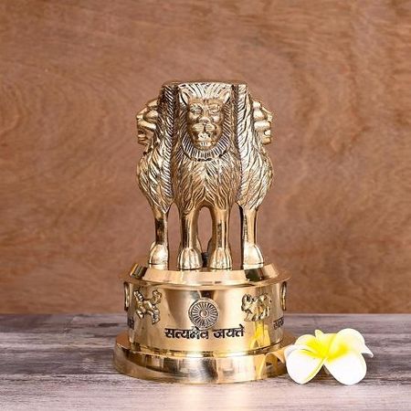 Royal Handicraft Ashok Stambh из латуни