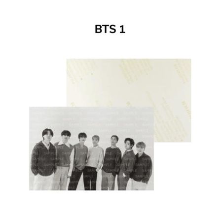 BTS MONOCHROME Печатная фотография BTS ver. BTS 1