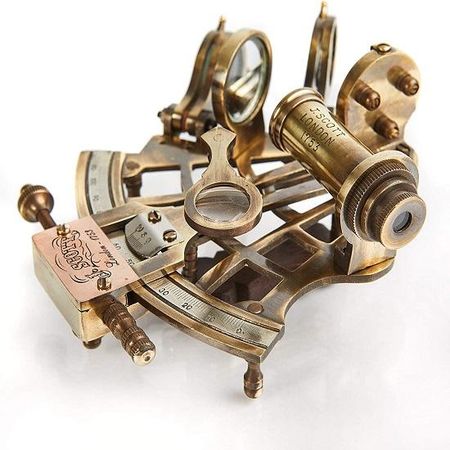 HANDICRAFT ROYAL ручной работы морской навигационный секстант из латуни | Декор для парусника, антиквариат