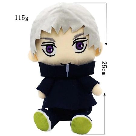 Jujutsu Kaisen, аниме, плюшевая игрушка-кукла, 25 см, Satoru Gojo Fushiguro Itadori Yuji, милая мягкая подушка для косплея, подарок на день рождения Inumaki Toge