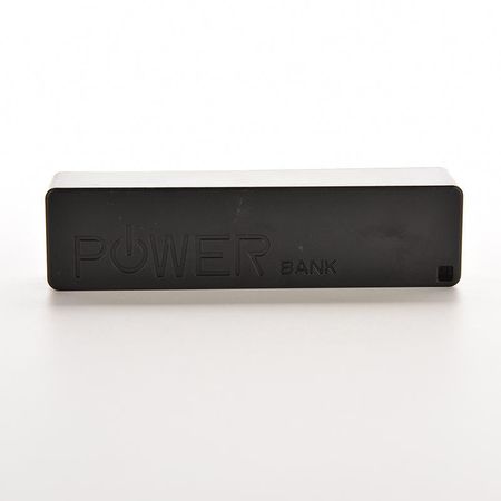 1 шт. Портативный 18650 для телефона Универсальный внешний аккумулятор Power Bank BOX Резервное внешнее зарядное устройство чёрный