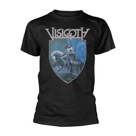 Черная футболка унисекс Visigoth Shield S