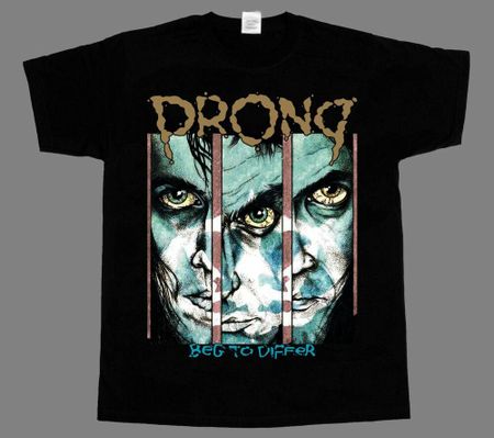 Prong Beg Differ 90 Fear Factory Nin Helmet Pro Pain Редкая черная футболка унисекс S