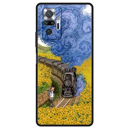 Чехол для Xiaomi redmi note 11 10 9 pro 11T 9 9C 9A 8 K40 Funda Note 8pro 7 9S 9T, чехол в стиле ретро, ​​картина маслом, искусство Ван Гога, подсолнух Redmi Note 7
