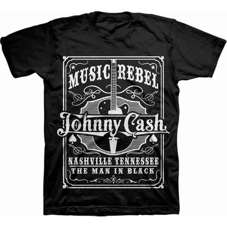 Футболка унисекс Johnny Cash Music Rebel XXXXL