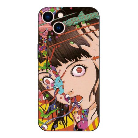 Черный ТПУ чехол для Vivo Y85 Y89 Y91C Y90 Y91i Y91 Y95 Y93 Y93S 5G Y83 T1X 4G задняя крышка shintaro kago мультфильм ужасов Vivo T1X 4G
