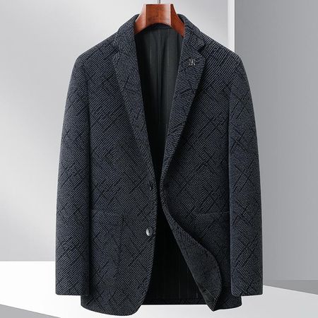 Осенне-зимний пиджак Chenier Light Luxury Business Single West Youth однобортный модный пиджак 170
