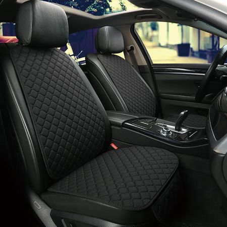 Льняной чехол на автомобильное сиденье, подушка для VOLVO XC60 XC90 XC40 XC70 S60L C30 S80 S90 V50 V60, автомобильные аксессуары, авто Black 2 seat
