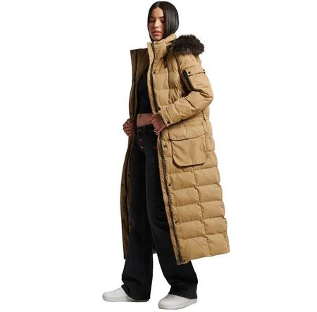 Superdry MF Faux Fur Hooded куртка EU M