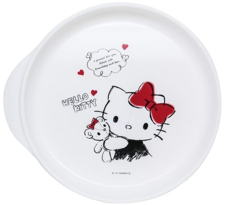OSK OSK большая тарелка Hello Kitty CB-35 белый
