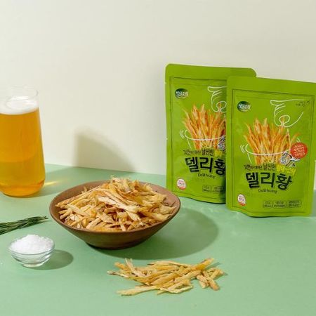 Deli Hwang Original Flavor 15 г, корейские закуски