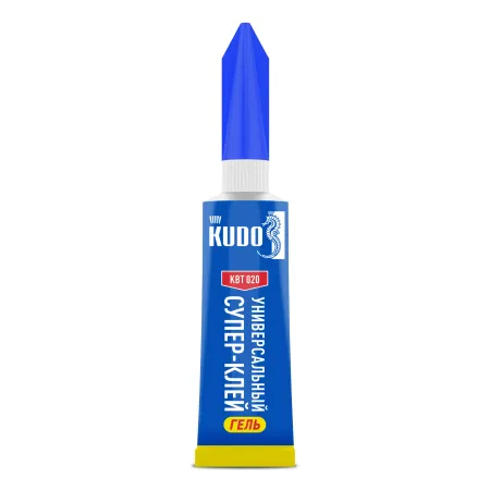 Клей цианоакрилатный KUDO Универсальный Супер-клей Гель KUDO 3 г KUDO KBT-020 KUDO KBT-020