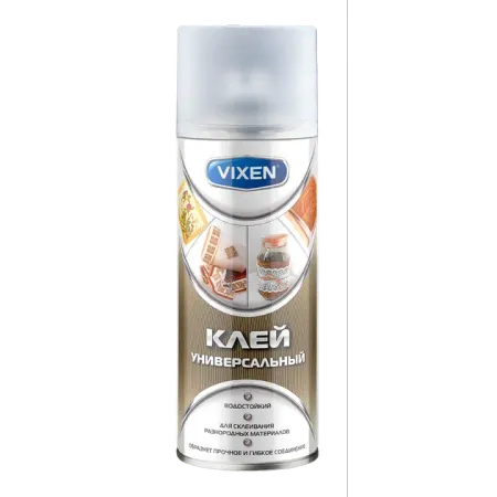 Клей универсальный аэрозоль 520 мл VIXEN VX90015 VIXEN VX90015