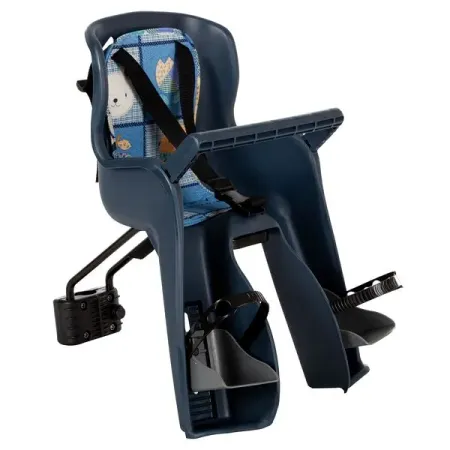 Кресло детское фронтальное , модель YC-699 синее YC-bike Х95549