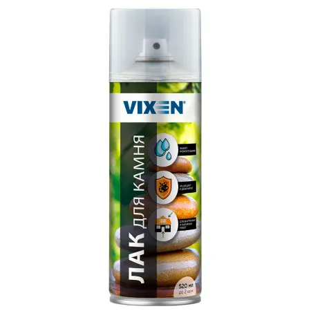 Лак для камня, аэрозоль 520 мл VIXEN VX24006 VIXEN VX24006
