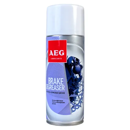 Очиститель тормозных дисков AEG 520мл. Аэрозоль AEG Lubricants 33186