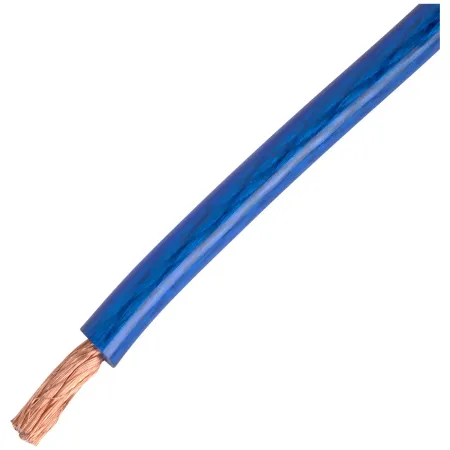 Кабель силовой 4Ga (20мм) 1м синий KICX KICX PCC430B