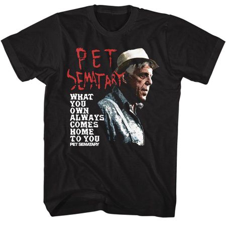 Pet Sematary Pet Sematary What You Own Черная футболка унисекс S