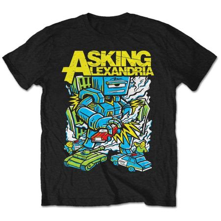 Футболка унисекс Asking Alexandria Killer Robot S