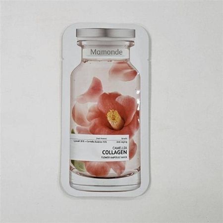 Mamonde Ear Candle + Mamonde Flower Ampoule Mask Pack Camellia 23ml
