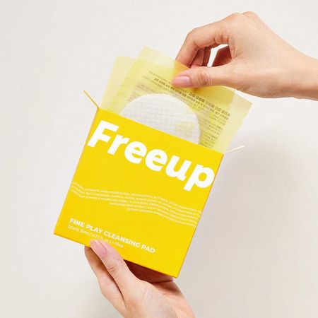 Портативный набор очищающих подушечек Free-Up Fine Play (2 подушечки/7мл) х 10 шт.