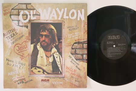 Виниловая пластинка WAYLON JENNINGS - Ol  Waylon AFL12317 RCA 1977 США Рок Б/У