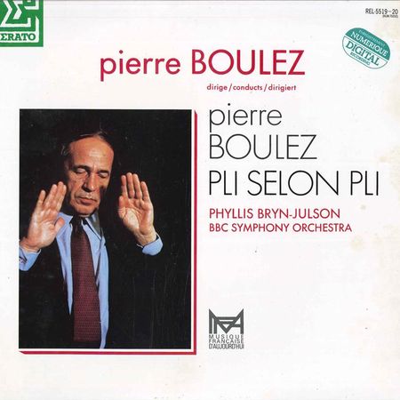 LP Record PHYLLIS BRYN-JULSON(SOP.)/PIERRE BO - /Pli Selon Pli REL551920 RVC 1983 Japan Classical Used