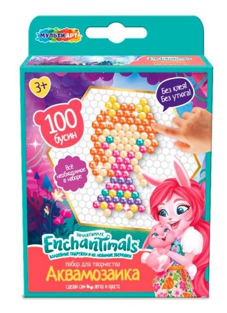 Набор для творчества МУЛЬТИ АРТ Аквамозаика Enchantimals