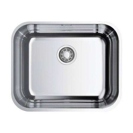 Мойка для кухни Omoikiri Omi 44,5х54,5х18 см врезная с сифоном сталь (4993499)