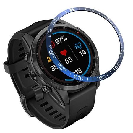 Крышка безеля для Garmin Epix Pro 42 мм 47 мм 51 мм / Garmin Fenix 7S PRO Fenix7 PRO Fenix 7x PRO Защитная рамка Аксессуары для часов Garmin EPIX pro 47MM синий