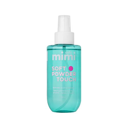 Мист для тела и волос CAFE MIMI Soft Powder Touch парфюмированный мускус, личи, сандал 190 мл