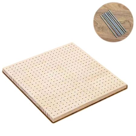 Квадратные доски для вязания крючком DIY гончарная глина основа для пробки доска для вязания подушка чехол 30x30cm