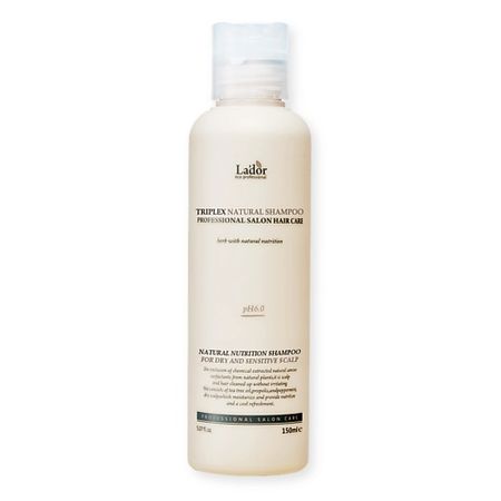 Шампунь для волос LADOR Шампунь с натуральными ингредиентами TRIPLEX NATURAL SHAMPOO
