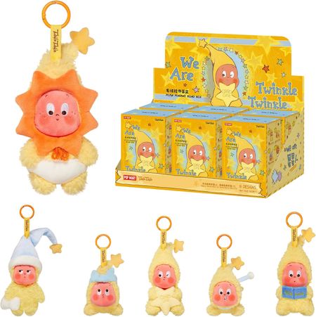 POP MART Мы - Серия Twinkle Twinkle - Плюшевый Подвеска Сюрприз-Бокс, 1 шт. Фигурки-Сюрпризы Twinkle Twinkle,
