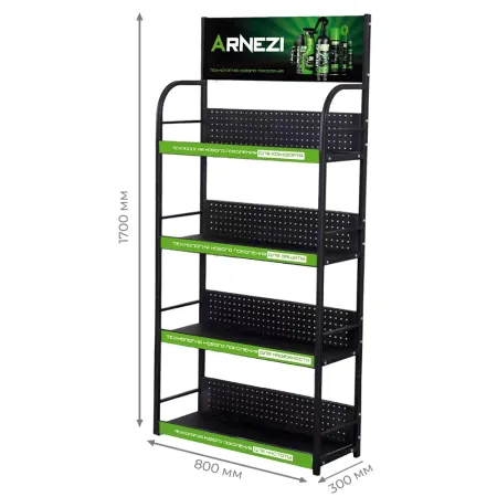 Стеллаж 170х80х30 под химию Arnezi ARNEZI N9000002