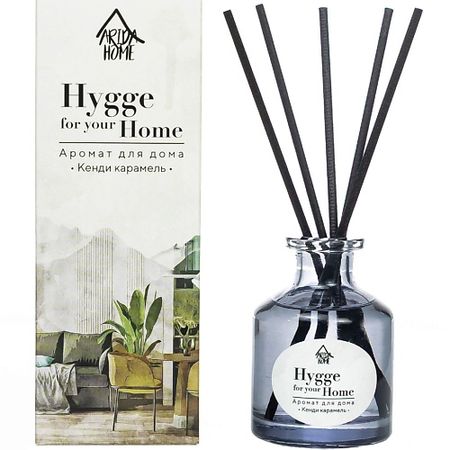 Аромадиффузор ARIDA HOME Аромат для дома Hygge Home Кенди карамель
