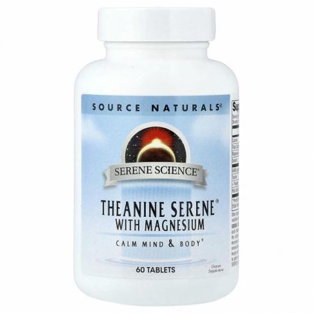 Source Naturals, Serene Science, Theanine Serene, 60 Tablets