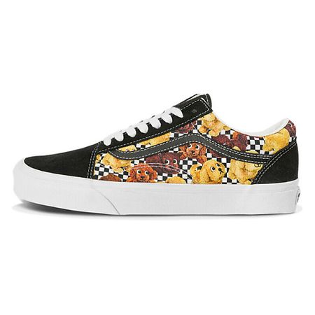 Кроссовки VANS Кроссовки Old Skool Low Tops Skateboarding Shoes Black White