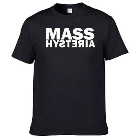 Футболка Mass Hysteria унисекс, 100% хлопок, женская рубашка унисекс, лидер продаж N021 4XL