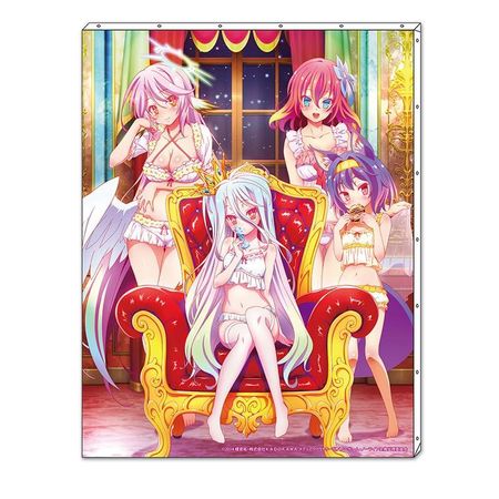 No Game No Life Оригинальный холст F6 Версия ночной одежды