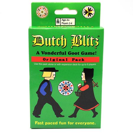 Игровая карта Dutch Blitz Basic Plus для расширенного семейного сбора зелёный