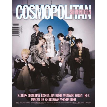 Cosmopolitan Korea 2022 Июнь SEVENTEEN SVT Cover, K Fashion, K POP, K STAR Cover A