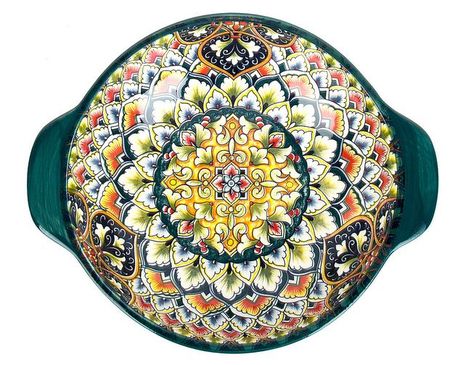Салатник с ручками Nouvelle Home Arabesque