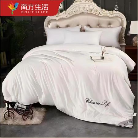 Southern Life Handmade Elegant Silk Blend Quilt