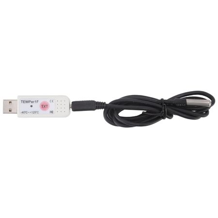 USB Датчик температуры компьютера Регистратор данных Температурная сигнализация для внутреннего и наружного мониторинга компьютерного зала, склада